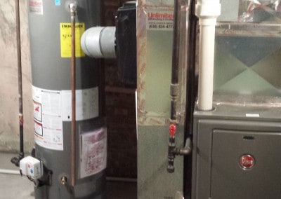 96% 2-Stage Furnace Draft Induced Water Heater